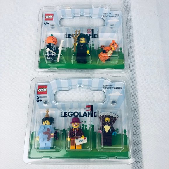 Legoland Lego Build-a-Minifigure Halloween 2020 and Winter 2022 Sets - Picture 1 of 4